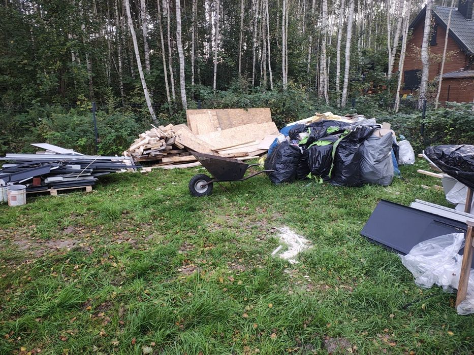 Opróżnianie sprzątanie utylizacja domów mieszkań piwnic strychów rod