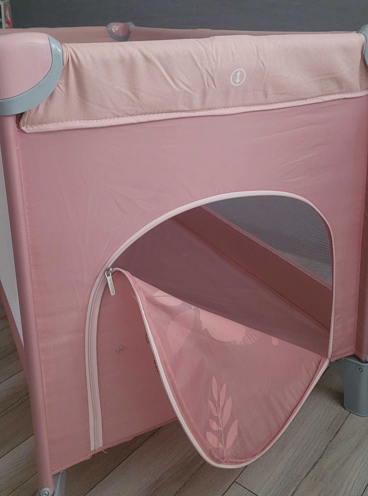 Манеж-ліжечко Baby Design Simple 08 Pink