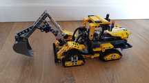 LEGO technic 42121 żółta koparka