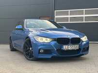 BMW Seria 3 335i BiTurbo M-performance Stan idealny Estoril Blue Metallic