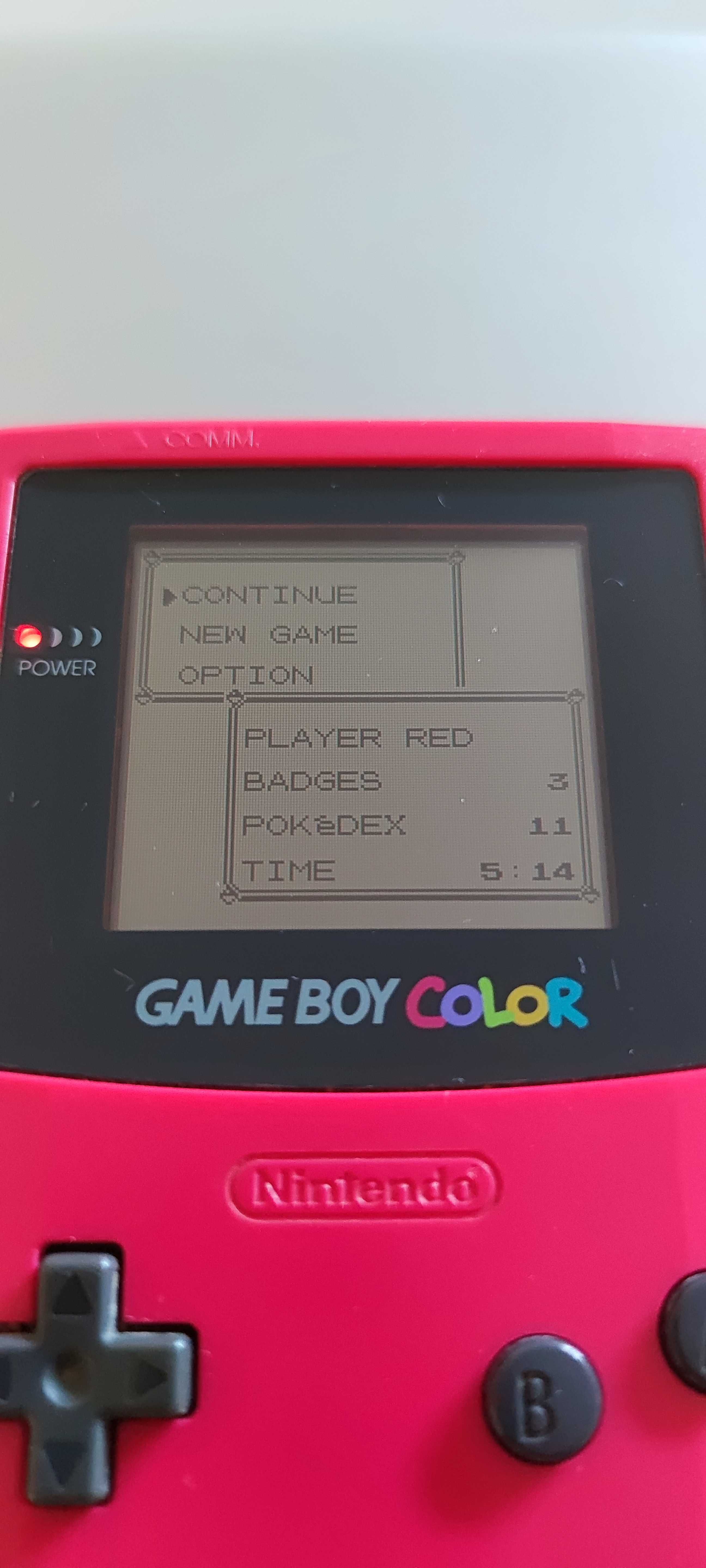 (só jogo) Pokemon Red - Pokemon Vermelho para GB/ GB Color / GBA