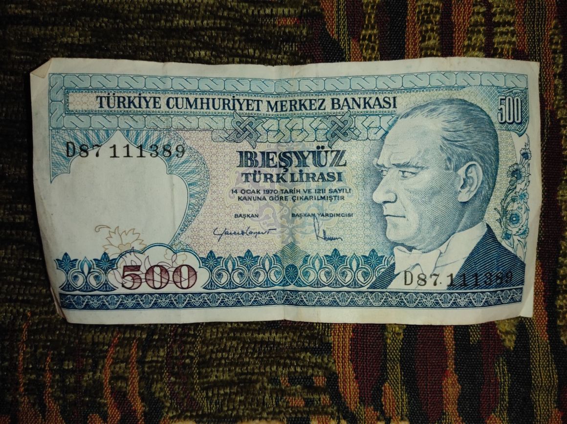 Старі турецькі гроші