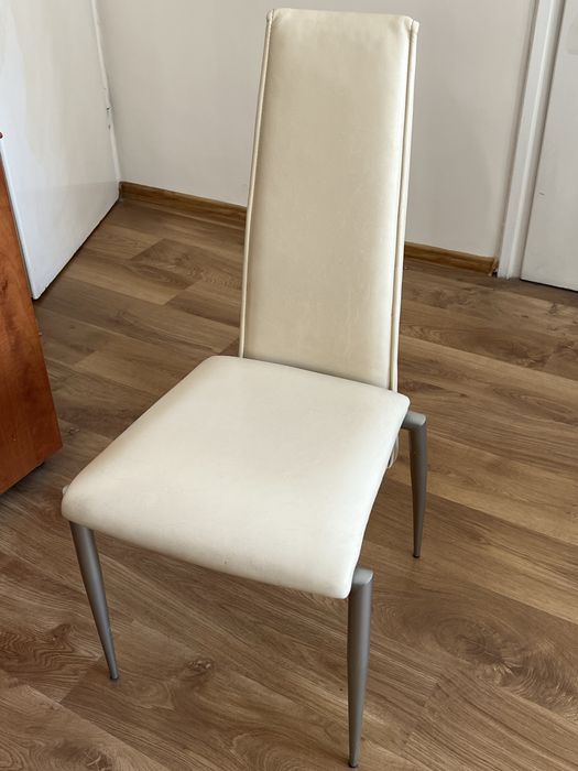 Krzesła skórzane Kler 6 sztuk