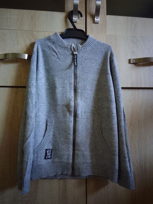 Ciccodrillo sweter szary chłopiec 116cm