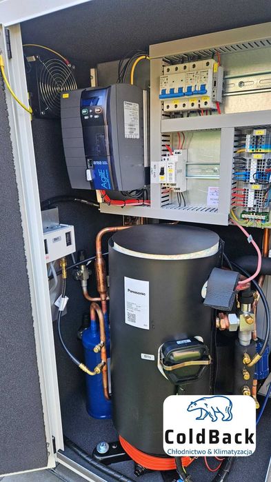 Agregat chłodniczy Zestaw do komory chłodniczej Parownik + montaż