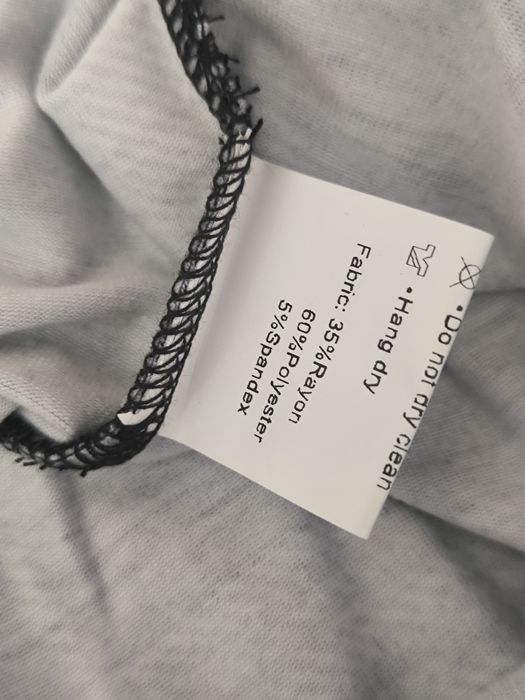 Moyabo koszula bluzka tunika z zamkiem 2XL w kratę damska rayon