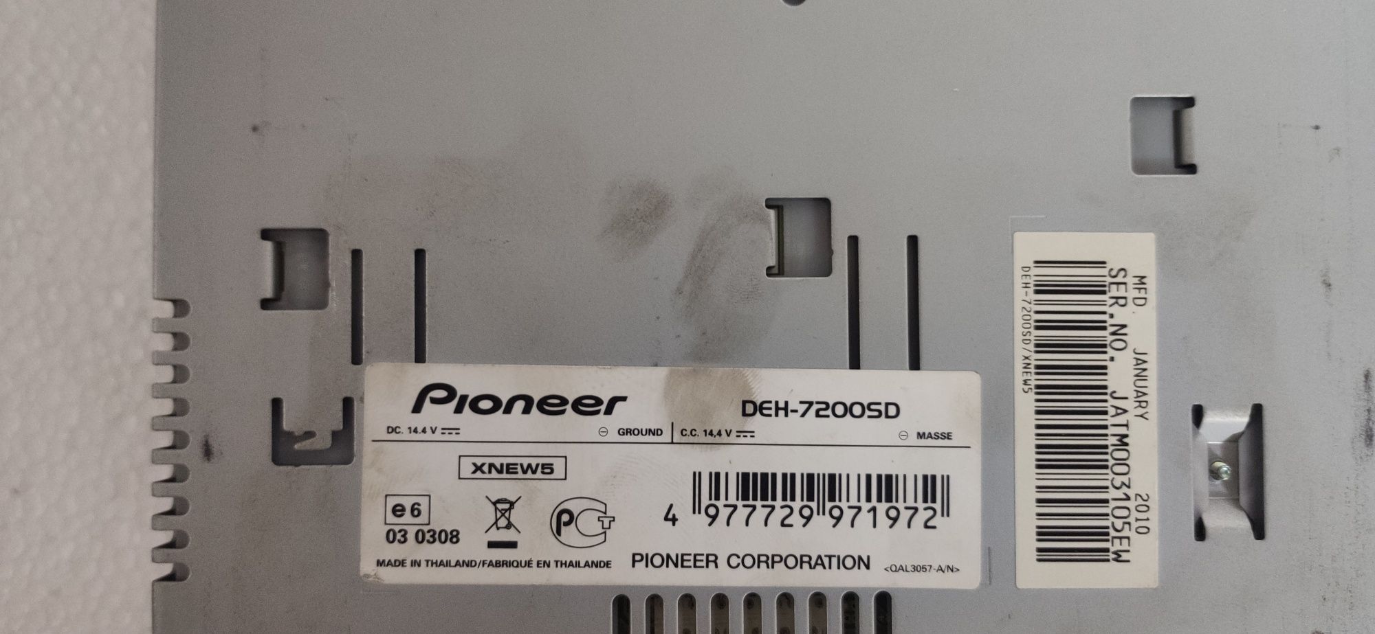 Pioneer deh 7200sd