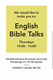 English Bible Talks
