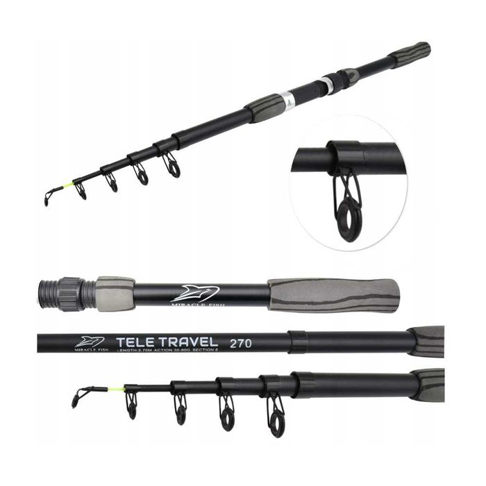 Mega zestaw wędkarski dla początkujących spławikowy spinningowy grunt