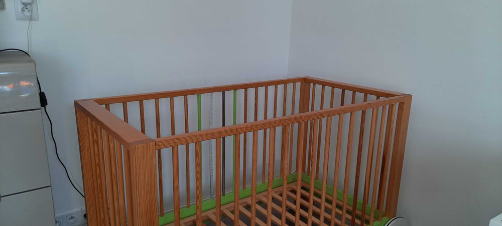 Łóżeczko dziecięce 60x120 mamama materac gratis
