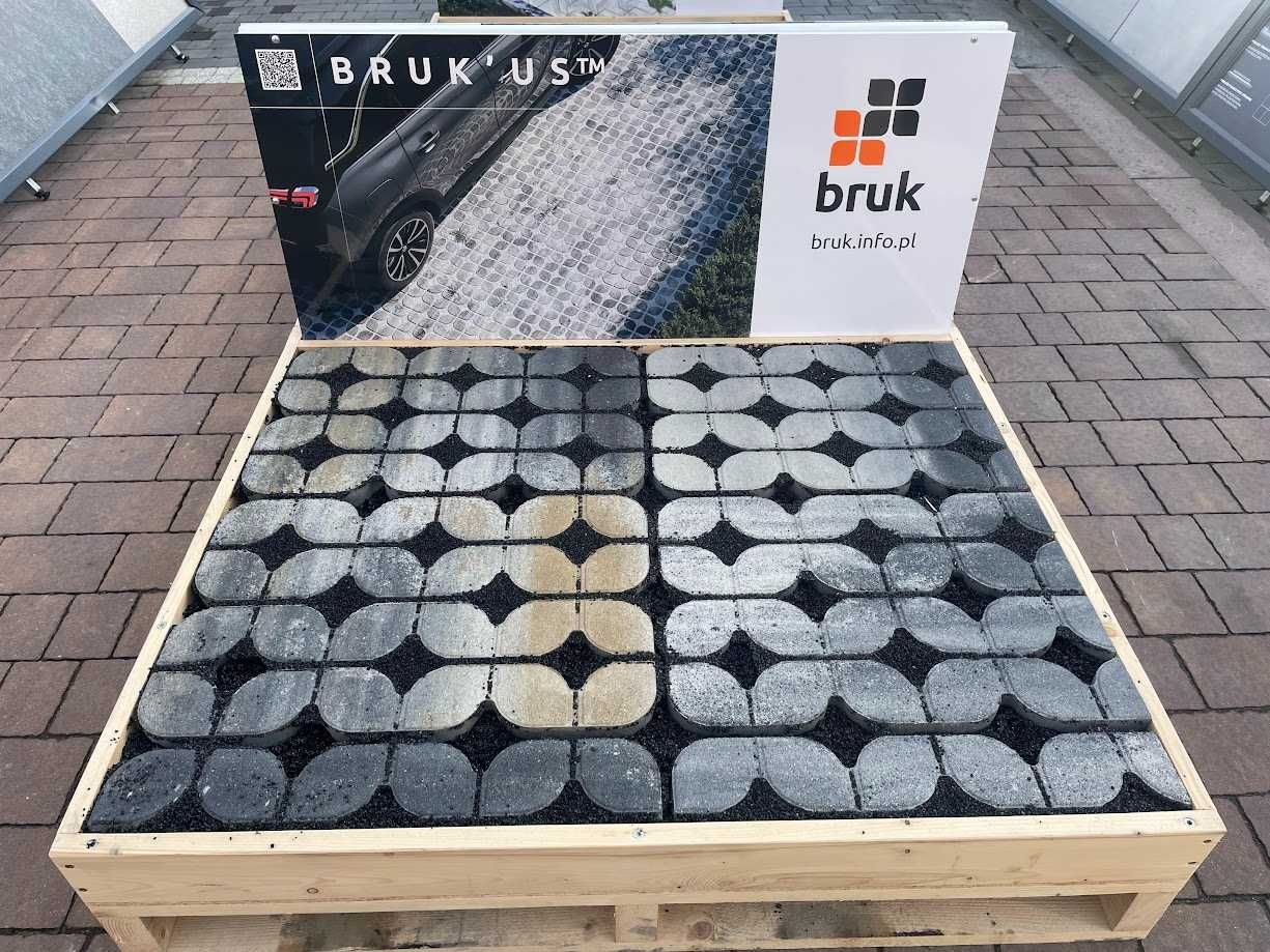 Płyta ażurowa betonowa 60x40x10 BRUK'US meba