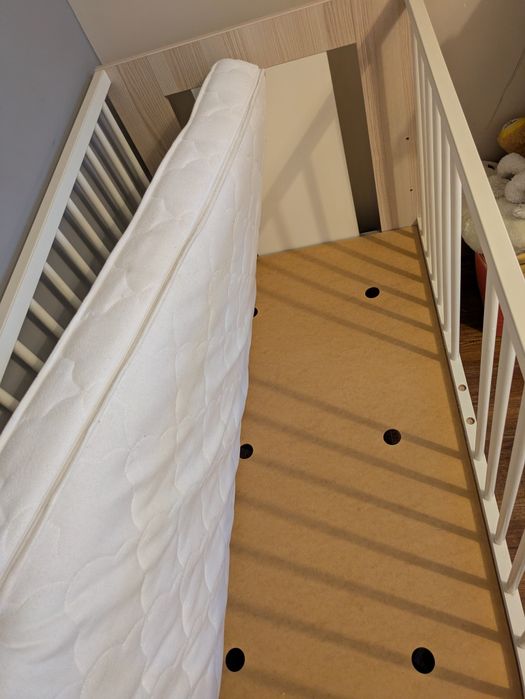 Łóżeczko Klupś Safari materac