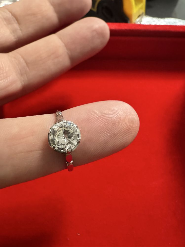 Pierscionek platyna z brylantem 1,24ct vs diament inwestycja zamiana