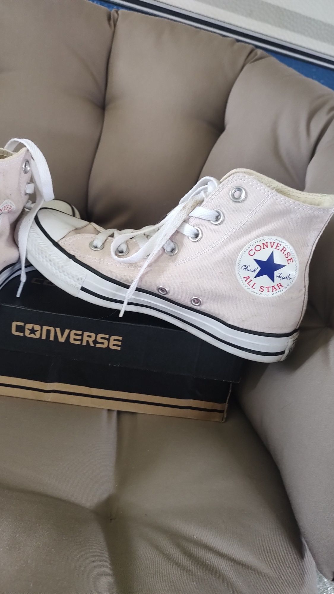 Trampki Converse różowe r37