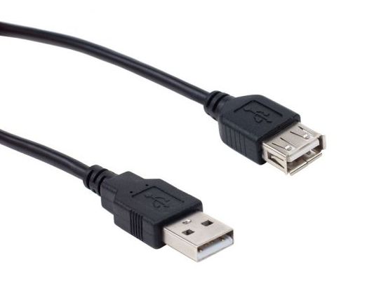 Кабель удлинитель USB 2.0 AM-AF мама-папа (1.5/2.75/5 м)/шнур/принтер