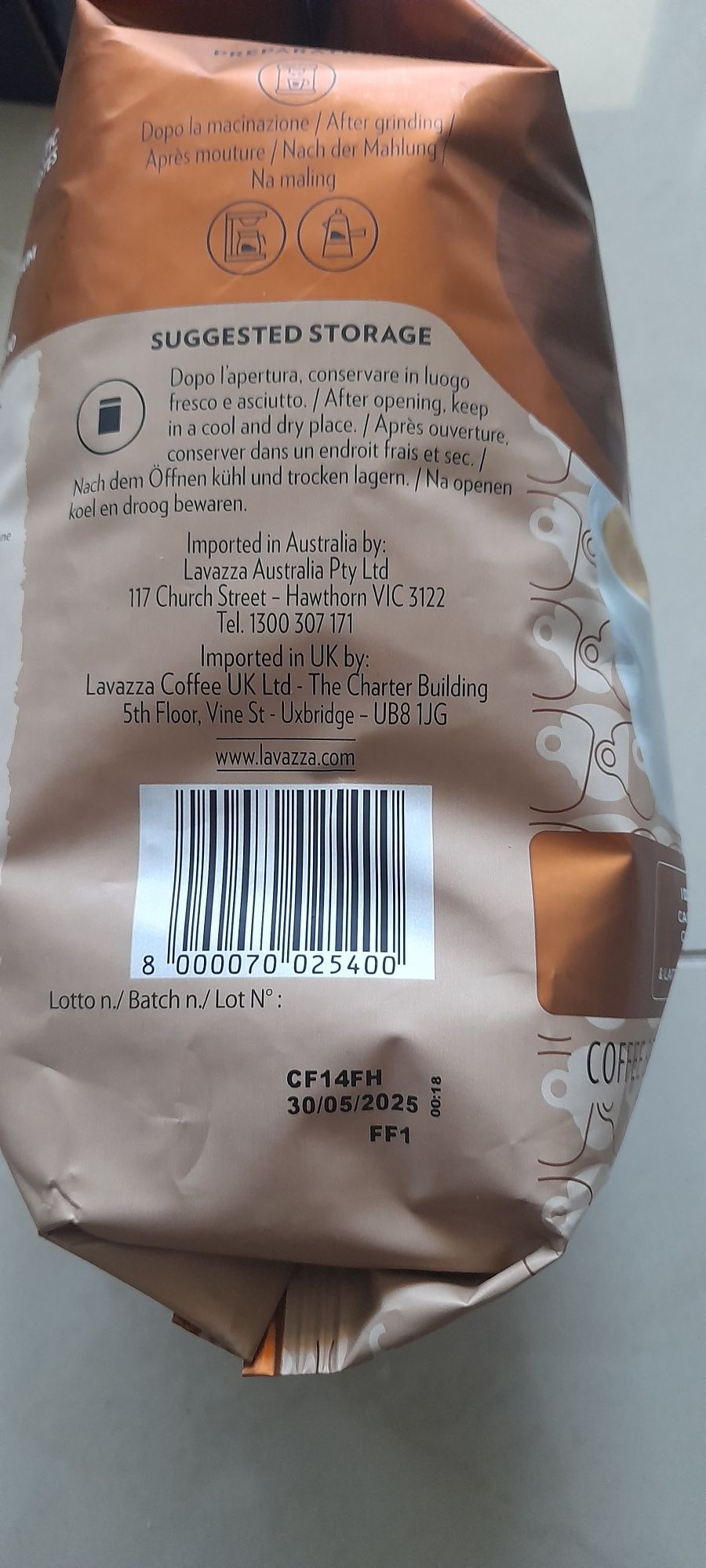 Kawa Lavazza z Niemiec 1 kg ziarno ziarnista różne rodzaje