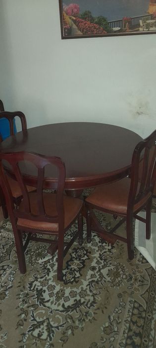 mesa de jantar vintage