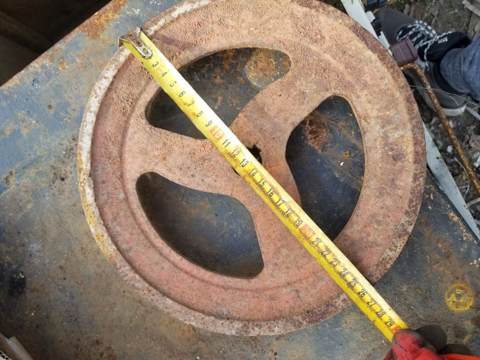 шків одноручейний 236 см шків одно  ручейний 28 см чавунний