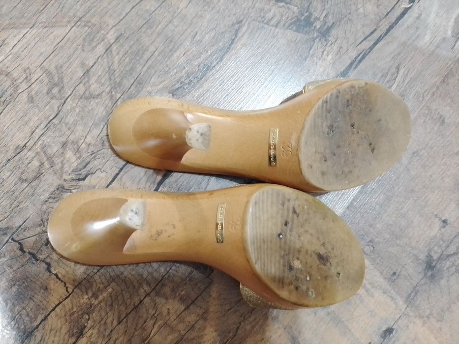 Dolce&Gabbana шлёпанцы,босоножки на каблуке