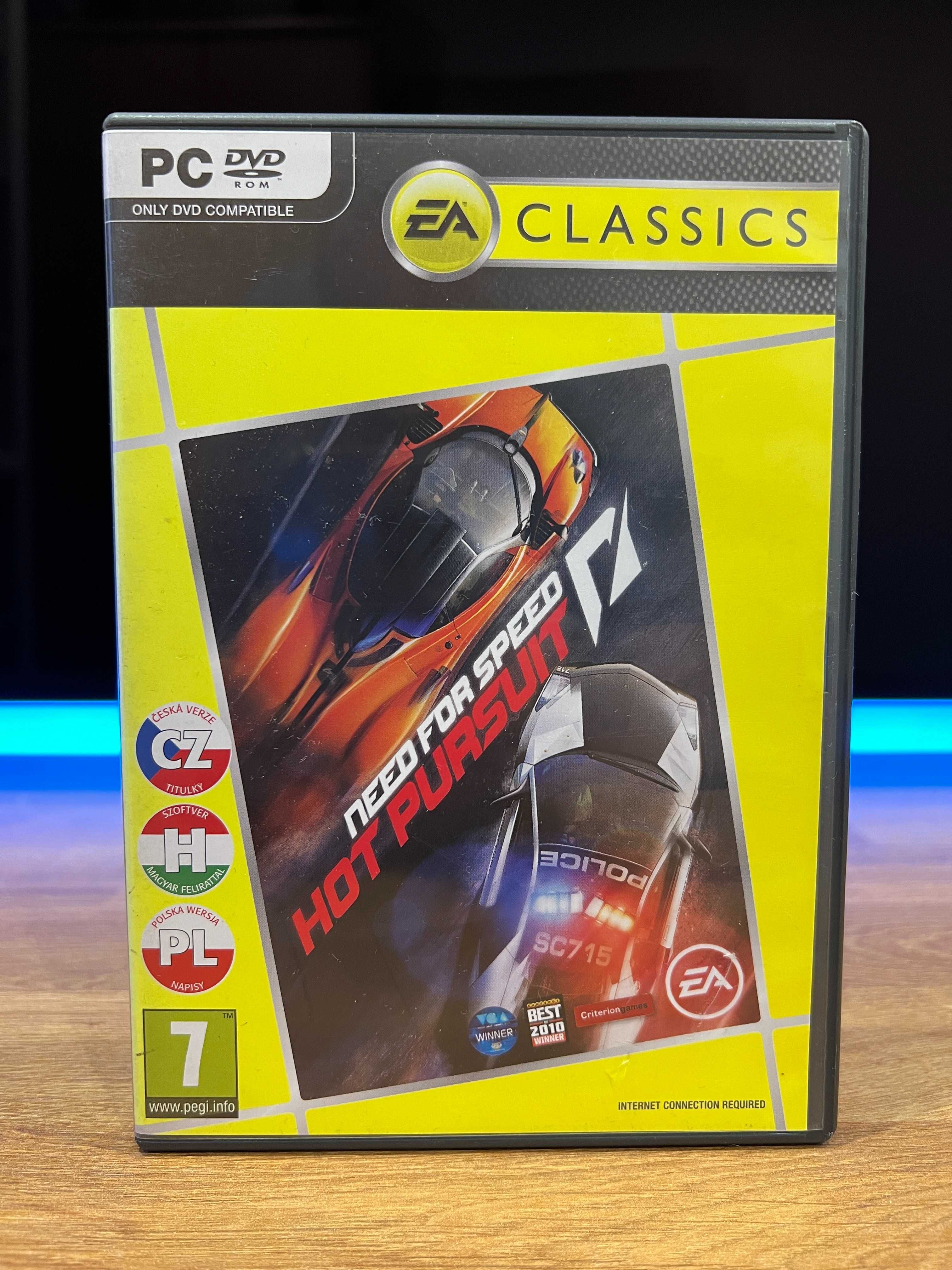 Need for Speed Hot Pursuit (PC PL 2010) DVD BOX EA Classics