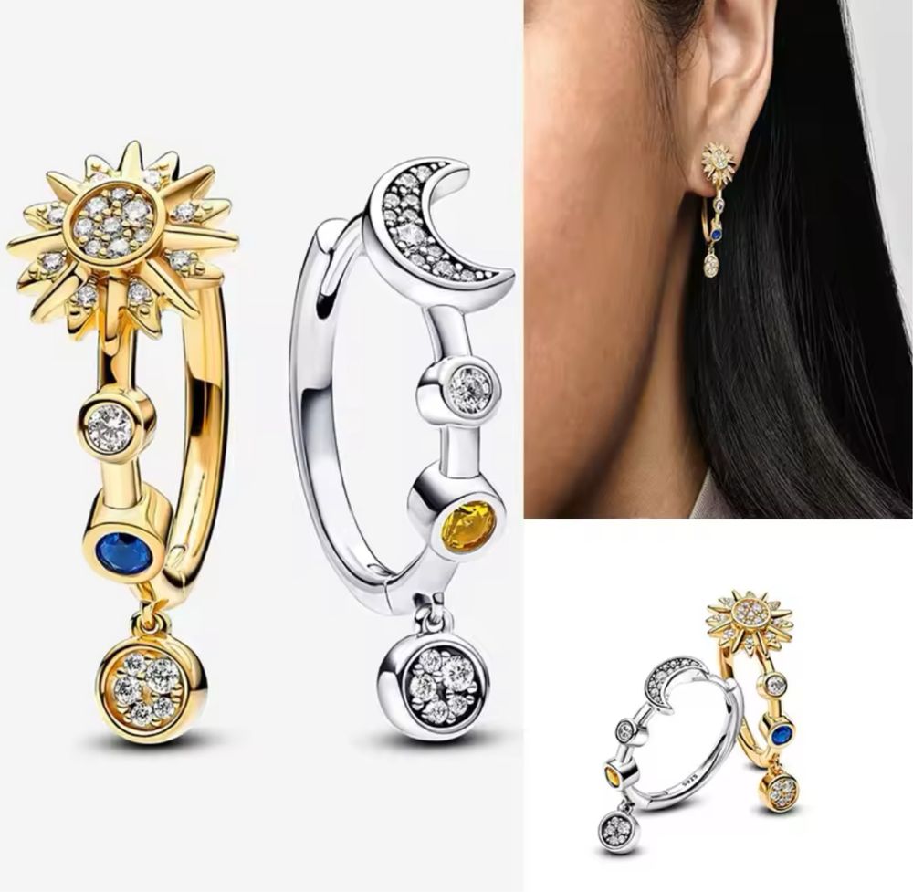 Сережки Pandora Сонячна система Solar System
