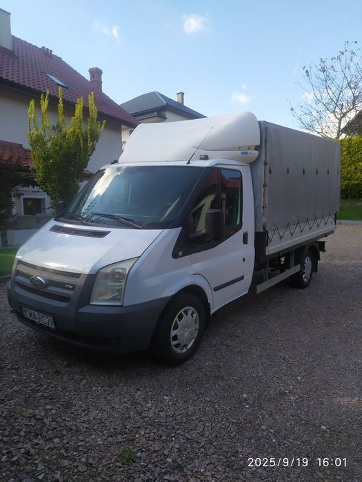 Ford transit MK7 2012 skrzynia + plandeka