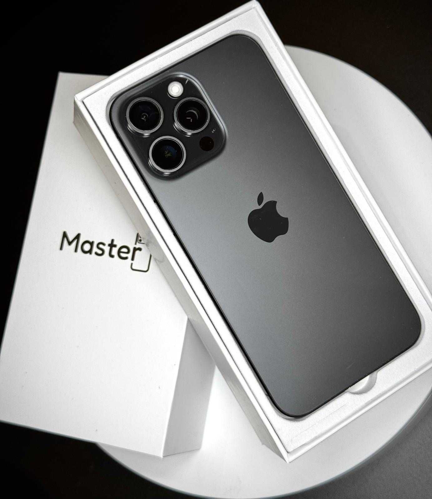 Apple iPhone 15 Pro Max 256GB Black jak nowy 90-91% 6msc gwarancji