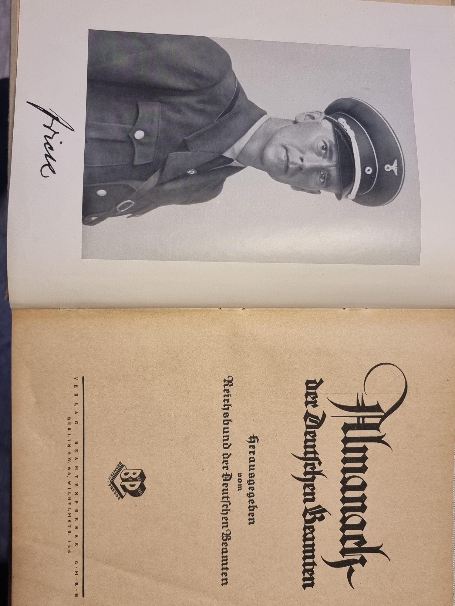 Almanach der Deutschen Beamten 1934, 3 Rzesza,Wehrmacht -wys.gratis