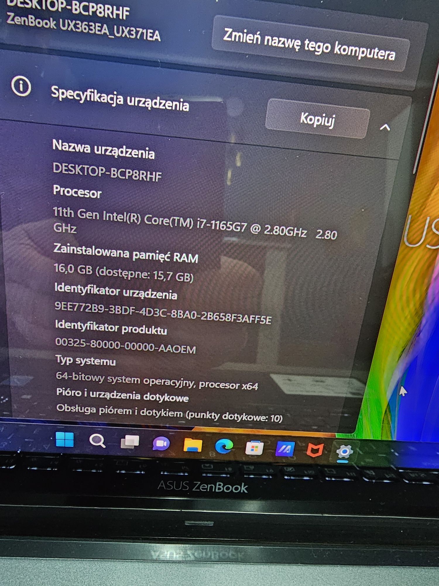 Asus zenbook flip 13 oled