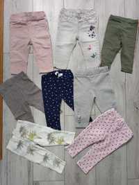 Paka spodnie getry legginsy 74 Zara H&M