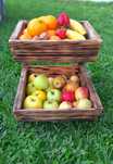 Fruteira em madeira