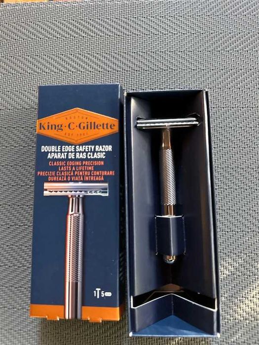 Maszynka do golenia na żyletki King C Gillette