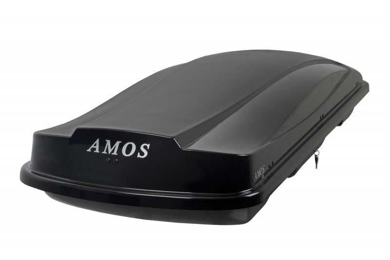 Box dachowy Bagażnik Kufer Boks bagażowy AMOS Travel Pack 440 Czarny