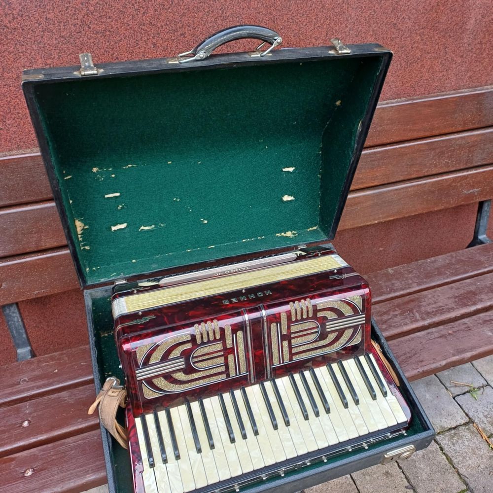 Akordeon hohner 120 basow