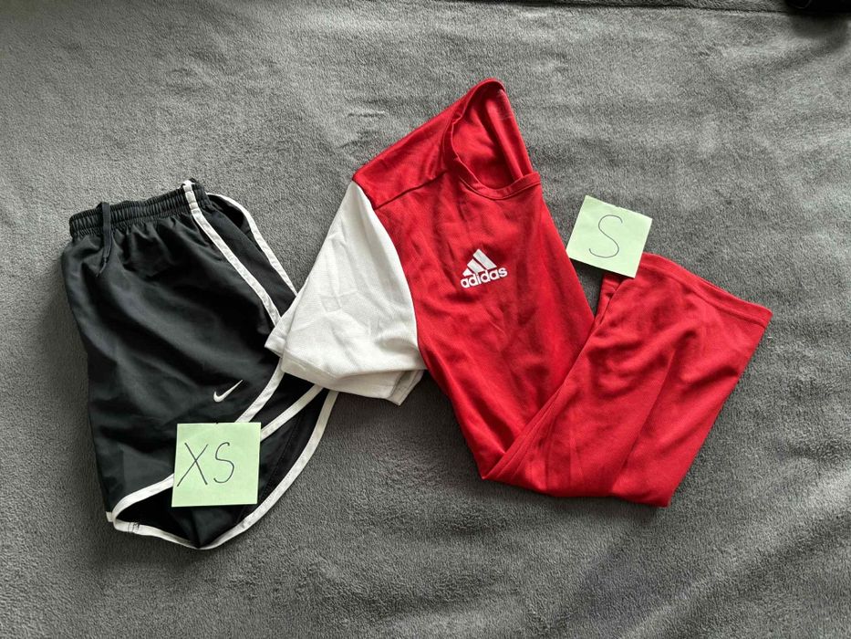 Spodnie leginsy, spodenki