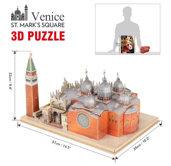 Puzzle 3D - Praça de São Marcos