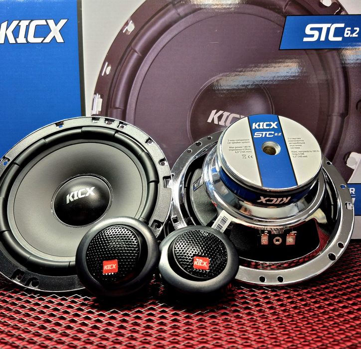 Компонентна акустична система Kicx STC 6.2