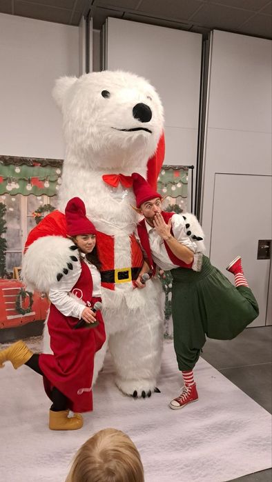 Biały miś. Booba.  Wesele,  święta, uroczystośc