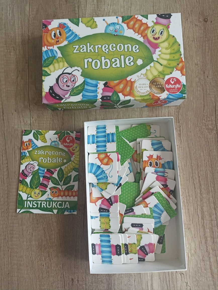 Gra zakręcone robale