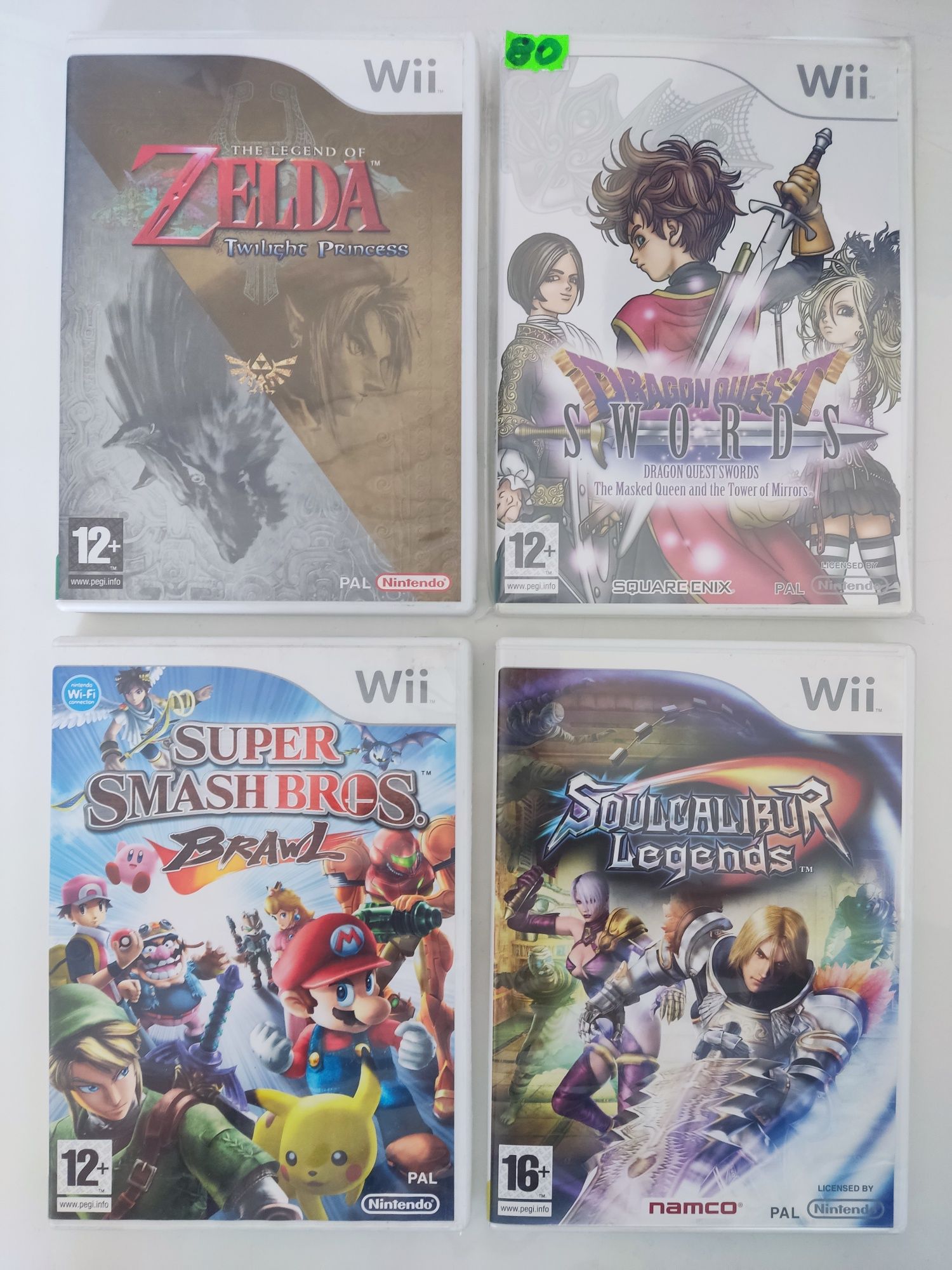 Gry Nintendo Wii Sonic,Shrek,Zelda,WiiSports,NFS,JustDance
