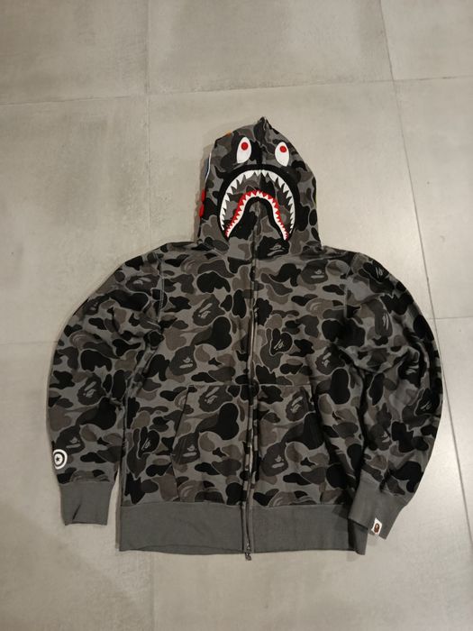 Bluza bape shark grey