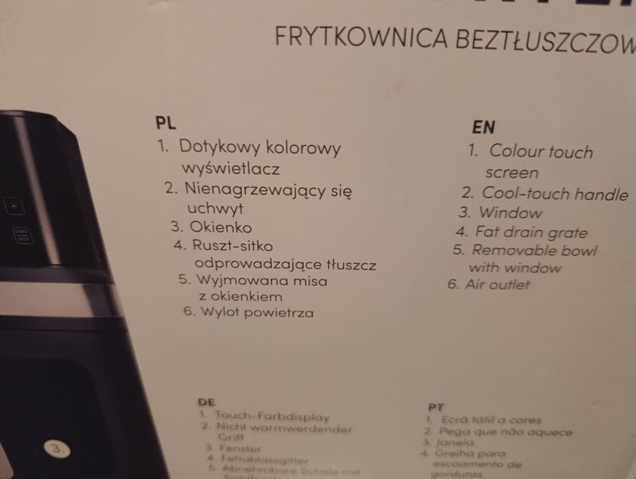 Nowy Air Fryer Melink