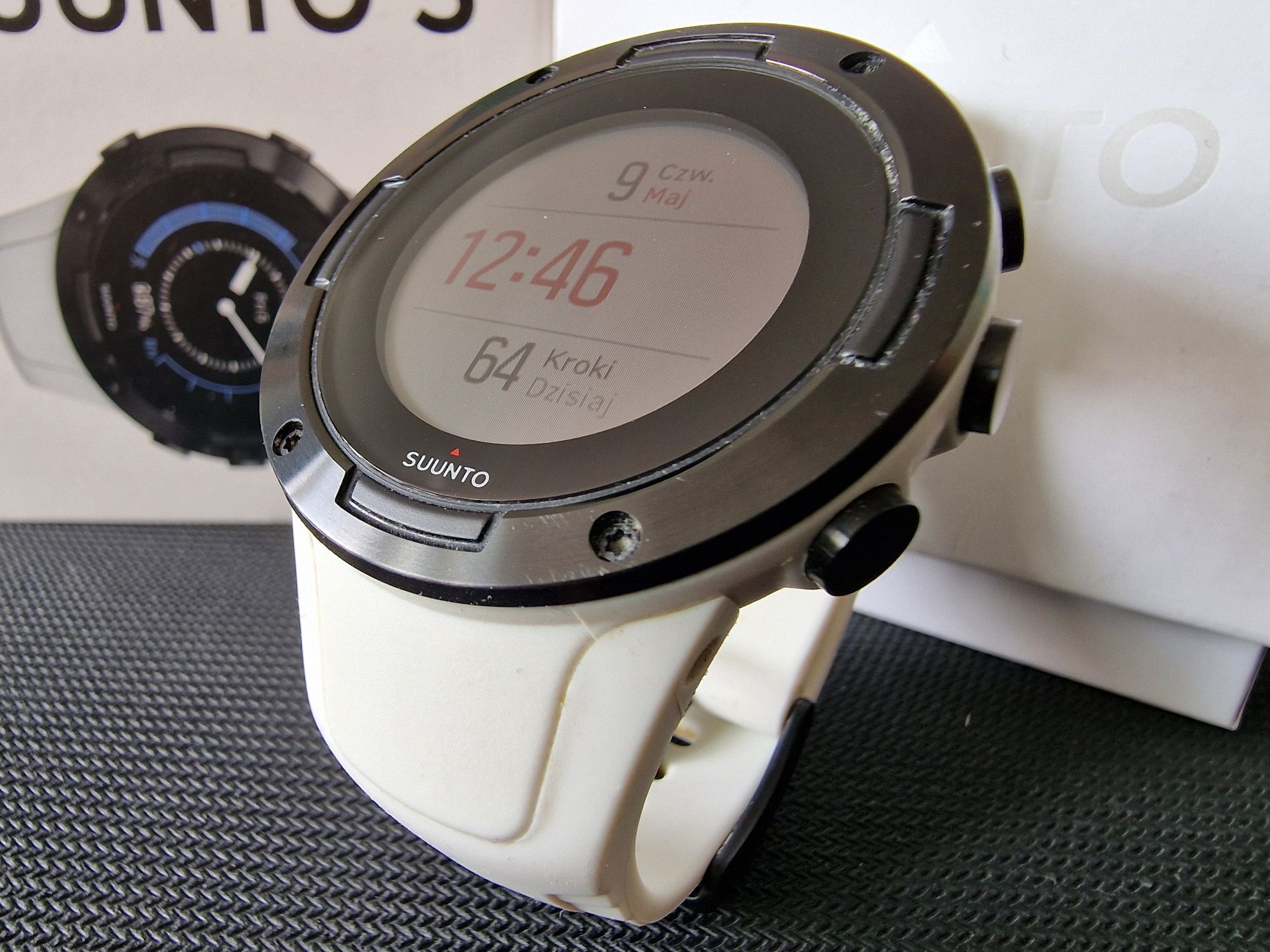 Zegarek sportowy smartwatch Suunto 5 white black