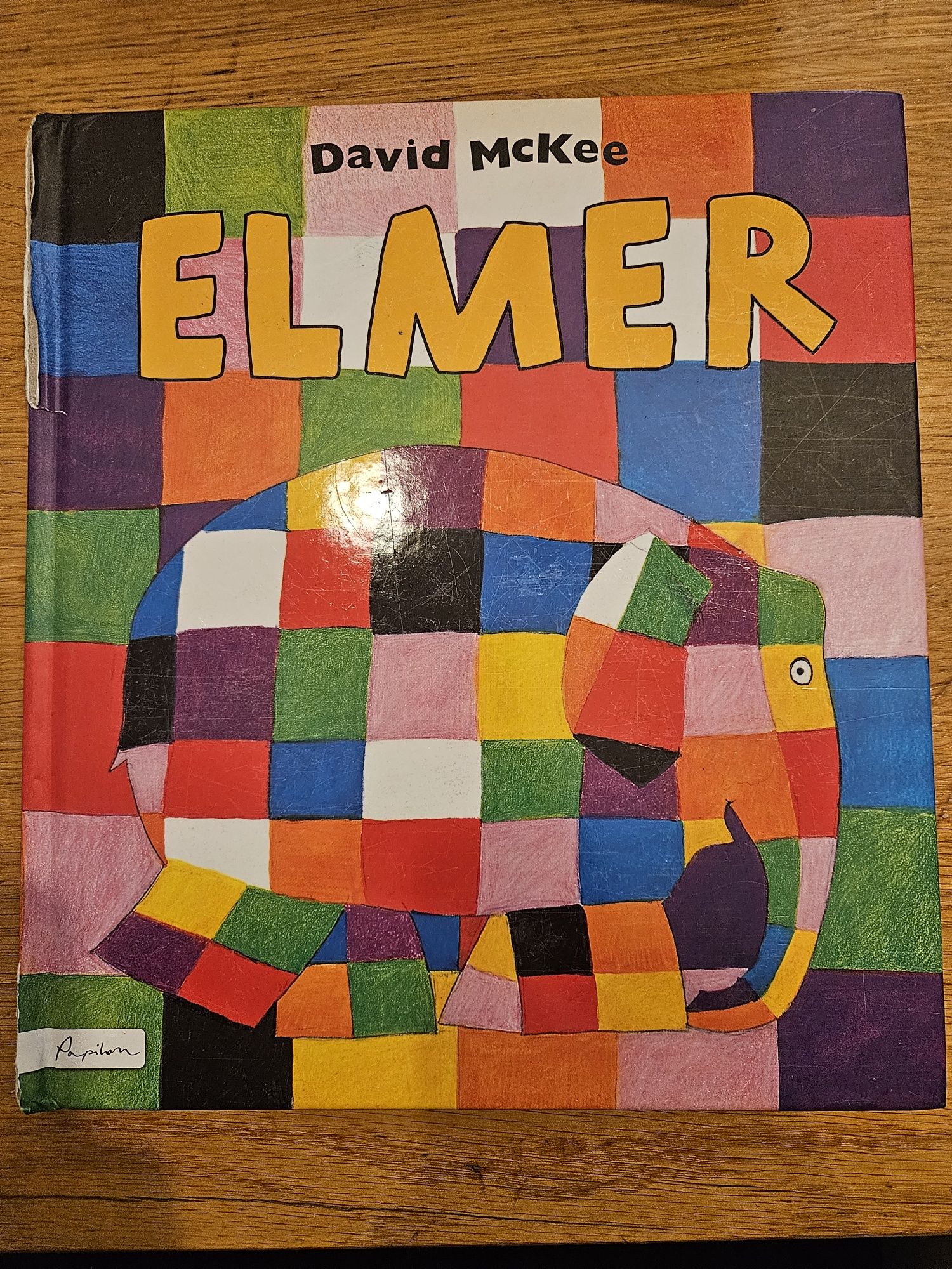 Książka ELMER kolorowy sloń