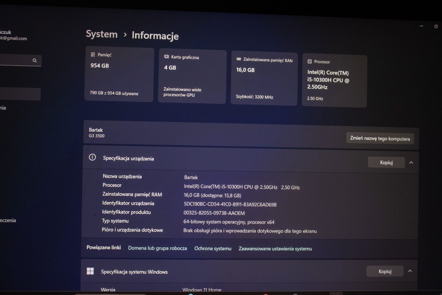 Dell Inspiron 15 G3 | i5 | 16GB RAM | GTX 1650 Ti | 144Hz |