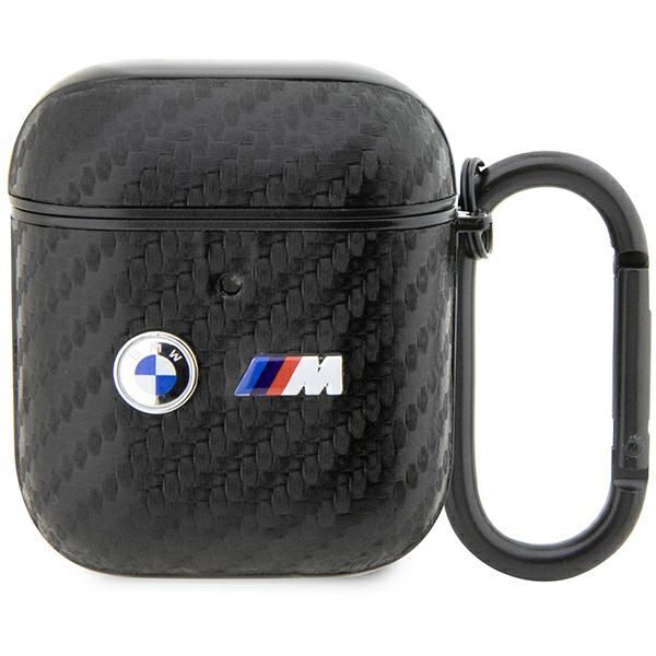 Etui Bmw Bma2Wmpuca2 Airpods 1/2 Cover  Carbon Double Metal Logo