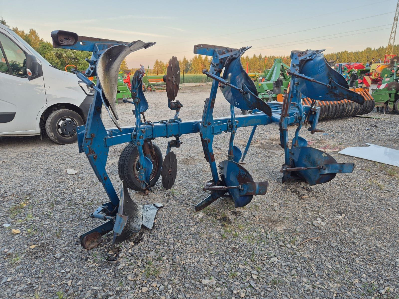 Pług rabewerk 3 skibowy obrotowy rabe werk