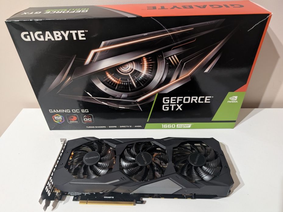 Karta graficzna Gigabyte GeForce GTX 1660 SUPER OC 6GB GDDR6