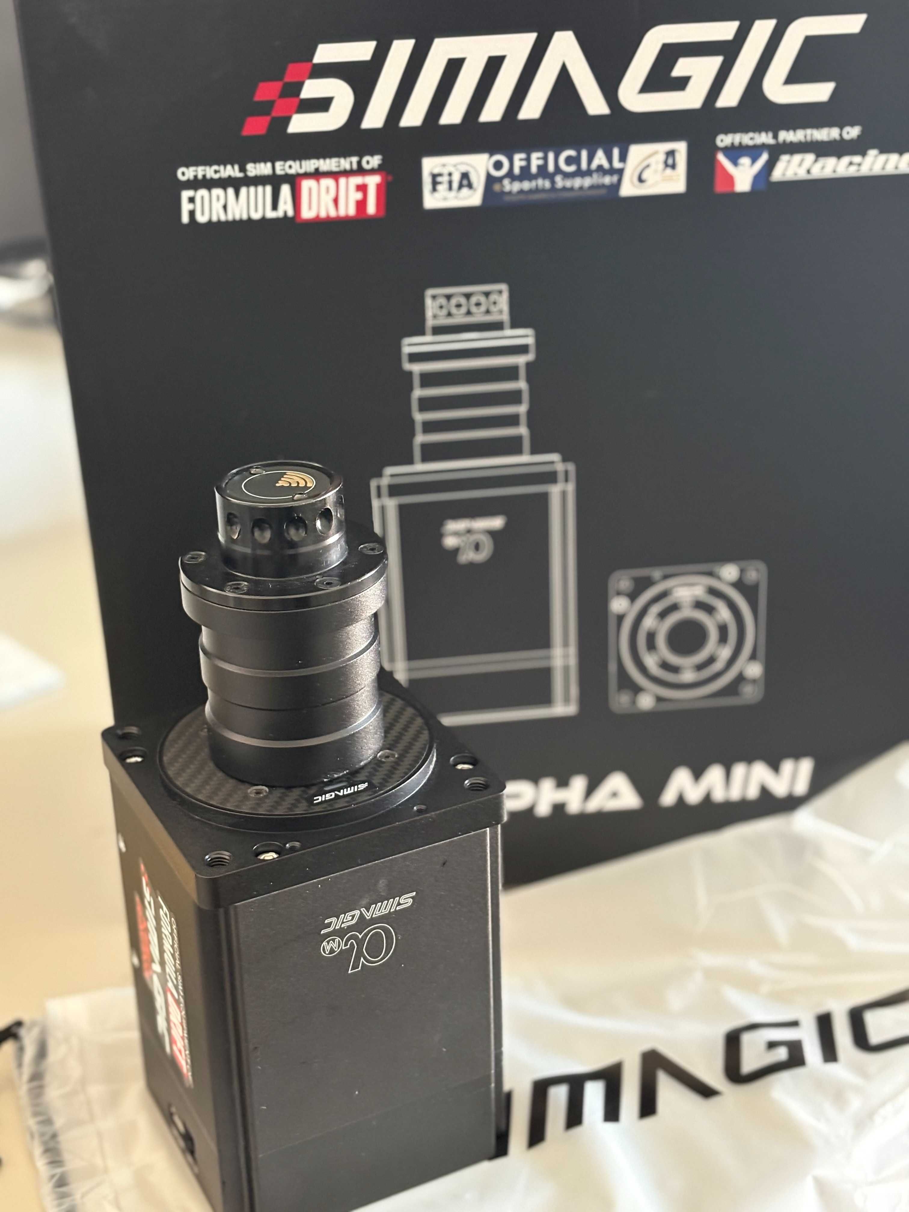 Base de Volante Simagic Alpha Mini - Para iniciações sérias!