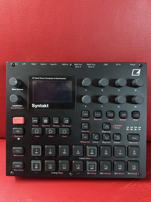 Elektron Syntakt. Syntezator i maszyna perkusyjna